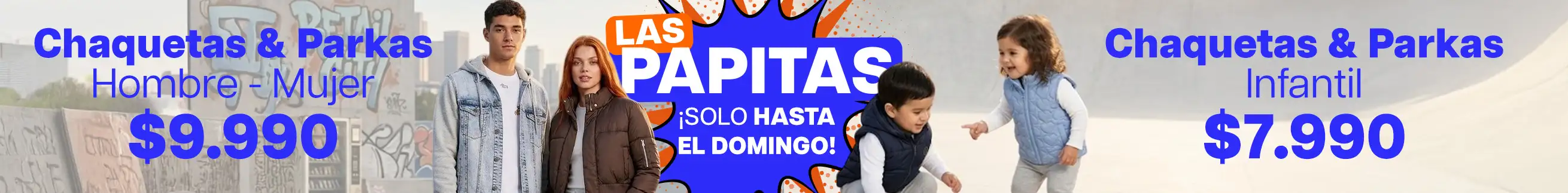 Chaquetas y Parkas  - Hombre, Mujer y infantil
